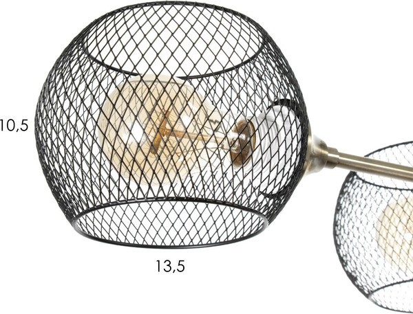 Изображение товара Люстра BayerLux Эстэт 9643996 (черный)