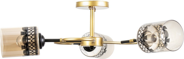 Изображение товара Люстра BayerLux Марси 9717695 (черный/золото)