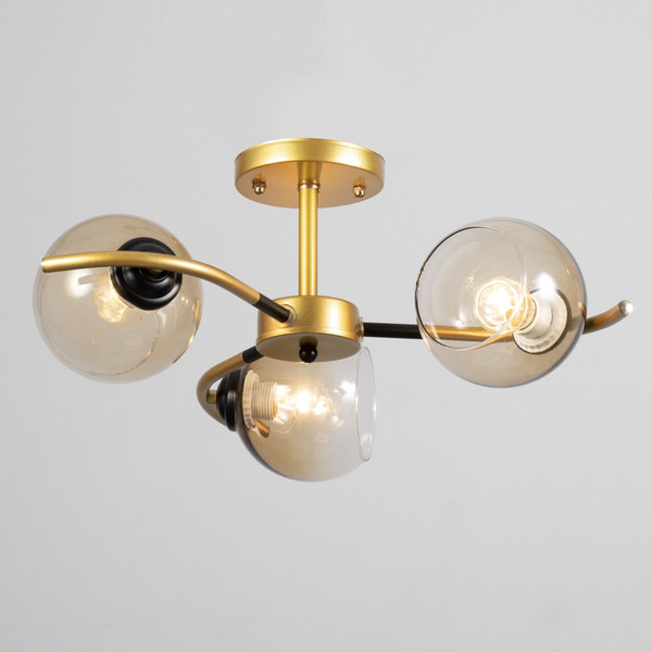 Изображение товара Люстра BayerLux Мерлия 9717698 (черный/золото)