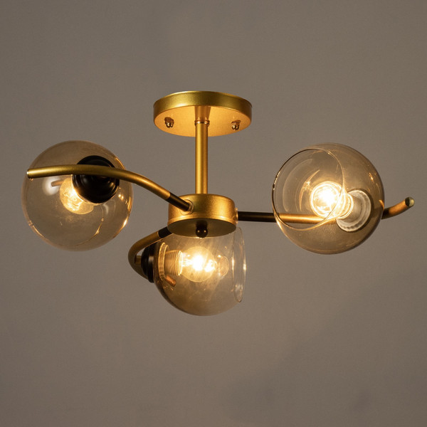 Изображение товара Люстра BayerLux Мерлия 9717698 (черный/золото)