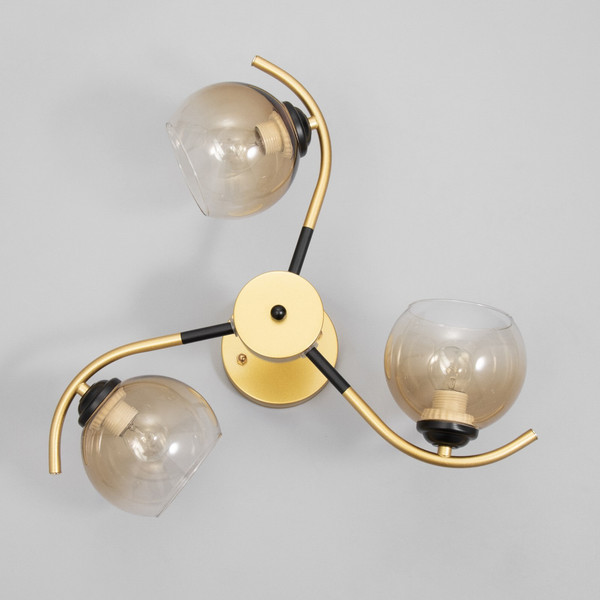 Изображение товара Люстра BayerLux Мерлия 9717698 (черный/золото)