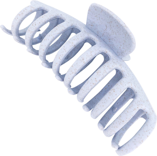 Изображение товара Заколка для волос Solomeya Из натуральной пшеницы овальная / 14-2048 (голубой)