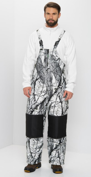 Изображение товара Костюм для охоты и рыбалки Huntsman Альтаир -45°C Белый лес ветки (р.44-46/170-176)