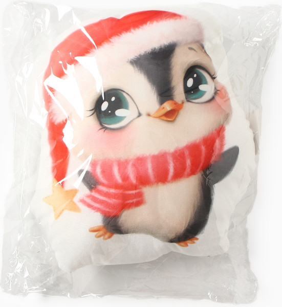 Изображение товара Подушка декоративная Этель Happy penguin / 10454195 (30x35, велюр)