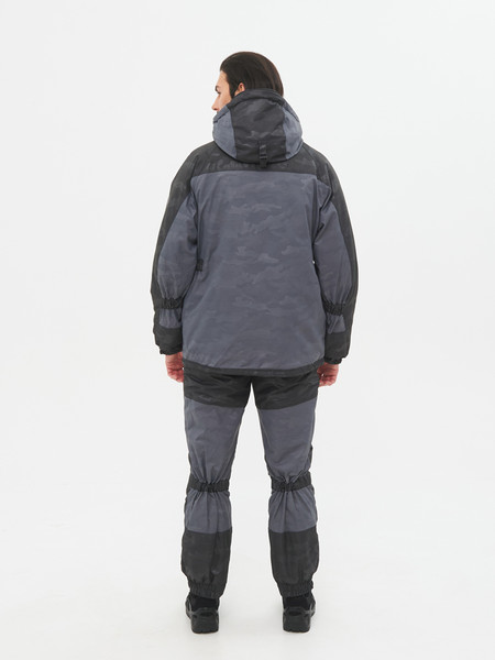Изображение товара Костюм для охоты и рыбалки Huntsman Горка-Люкс -25°C Серый Breathable (р.48-50/182-188)