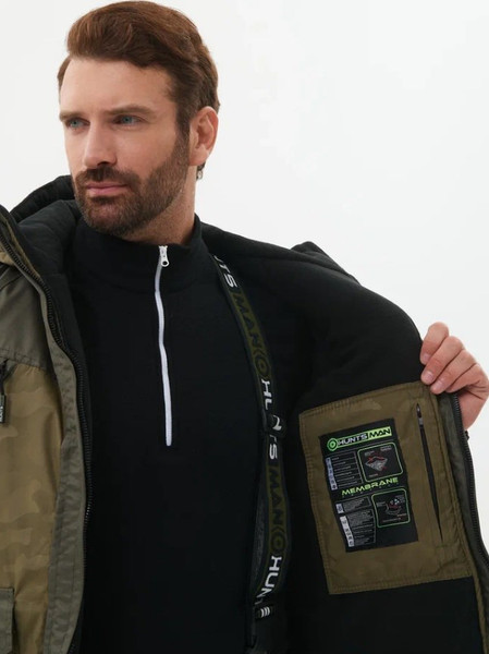 Изображение товара Костюм для охоты и рыбалки Huntsman Горка-Люкс -25°C Хаки Breathable (р.48-50/170-176)
