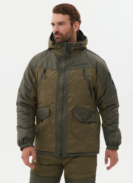 Изображение товара Костюм для охоты и рыбалки Huntsman Горка-Люкс -25°C Хаки Breathable (р.52-54/170-176)