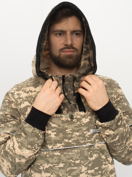 Изображение товара Костюм для охоты и рыбалки Huntsman Антигнус Люкс Св.пиксель128/2 Сорочка Смесовая (р.44-46/182-188)
