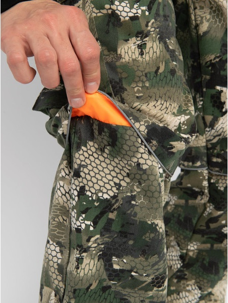 Изображение товара Костюм для охоты и рыбалки Huntsman Антигнус Люкс Зеленый питон Твил-Пич (р. 56-58/182-188)