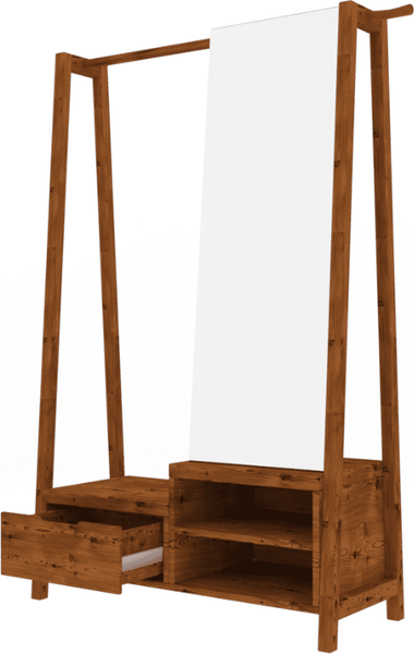 Изображение товара Вешалка для одежды ФанДОК Доната 4 Ф-137.4 (светлый орех)