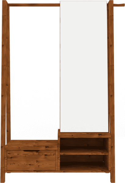 Изображение товара Вешалка для одежды ФанДОК Доната 4 Ф-137.4 (светлый орех)