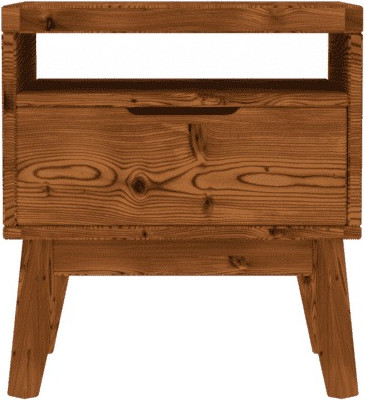 Изображение товара Прикроватная тумба ФанДОК Доната 3 Ф-137.3-01 (светлый орех)