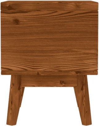 Изображение товара Прикроватная тумба ФанДОК Доната 3 Ф-137.3-01 (светлый орех)