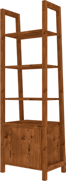 Изображение товара Стеллаж ФанДОК Доната 6 Ф-137.6-01 (светлый орех)