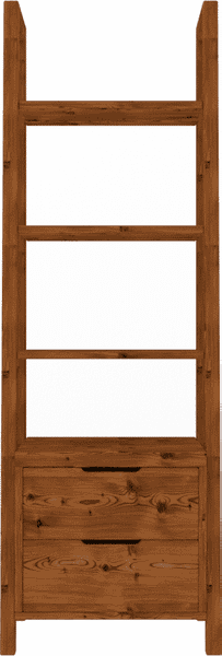 Изображение товара Стеллаж ФанДОК Доната 6 Ф-137.6-01 (светлый орех)