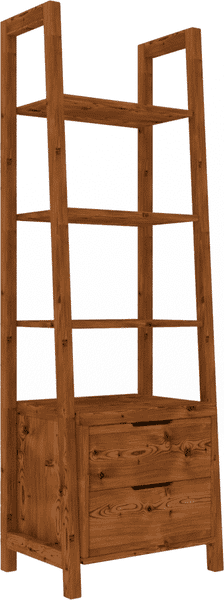 Изображение товара Стеллаж ФанДОК Доната 6 Ф-137.6-01 (светлый орех)
