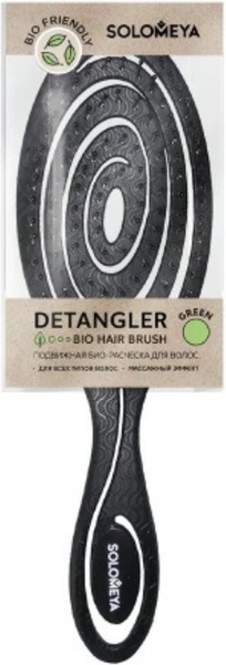 Изображение товара Расческа Solomeya Detangling Bio Hair Brush / 5440-M2 (черный)
