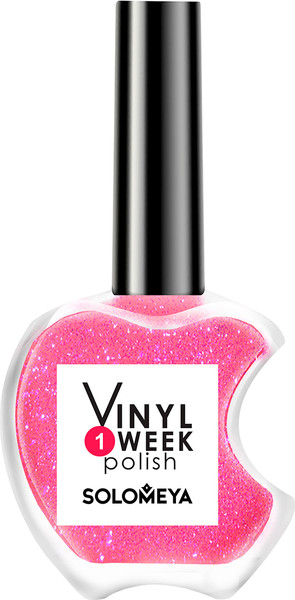 Изображение товара Лак для ногтей Solomeya One Week Vinyl Polish Pink Pearl тон 22 (13мл)
