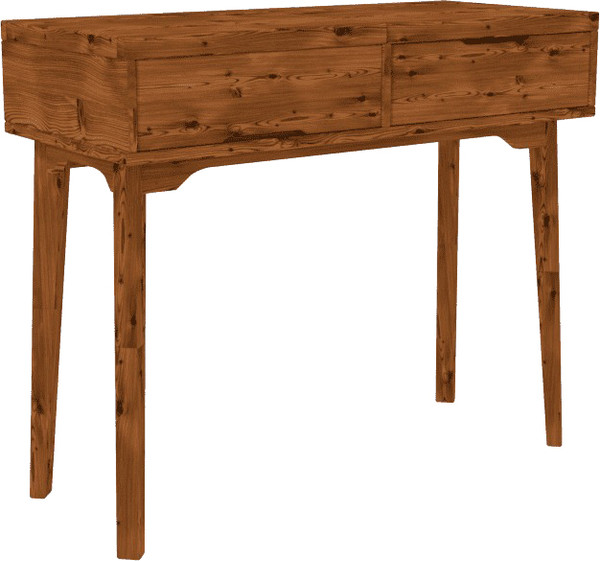 Изображение товара Туалетный столик с зеркалом ФанДОК Доната 8 Ф-137.8-01 (светлый орех)