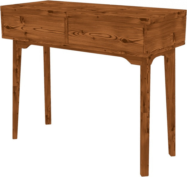 Изображение товара Туалетный столик с зеркалом ФанДОК Доната 8 Ф-137.8-01 (светлый орех)