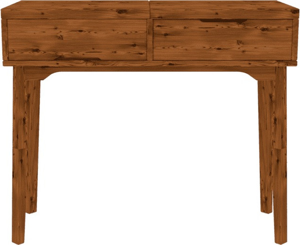 Изображение товара Туалетный столик с зеркалом ФанДОК Доната 8 Ф-137.8-01 (светлый орех)