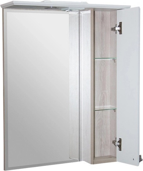 Изображение товара Шкаф с зеркалом для ванной Mixline Версаль-55 / 554989 (с подсветкой)