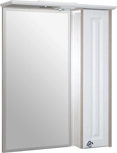Изображение товара Шкаф с зеркалом для ванной Mixline Версаль-55 / 554989 (с подсветкой)