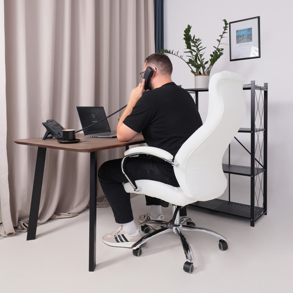 Изображение товара Кресло офисное AksHome Mastif Eco (белый)