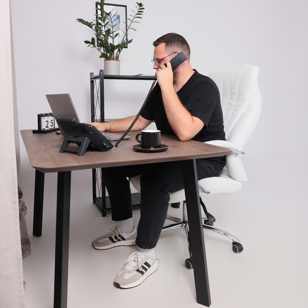 Изображение товара Кресло офисное AksHome Mastif Eco (белый)