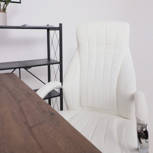 Изображение товара Кресло офисное AksHome Mastif Eco (белый)