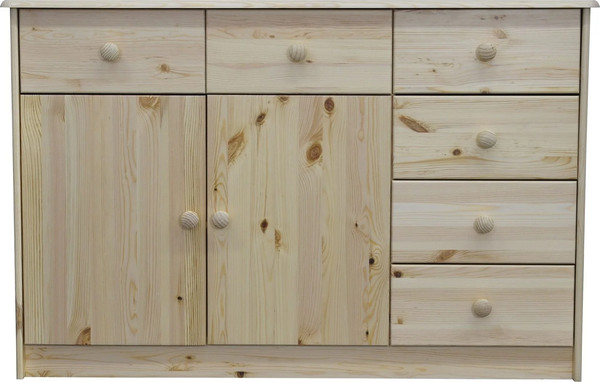 Изображение товара Тумба Dipriz Ром 2 дверки 6 ящиков Д.1348.2 (лак)