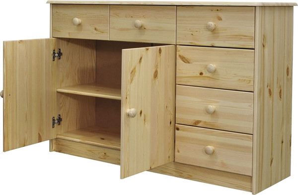 Изображение товара Тумба Dipriz Ром 2 дверки 6 ящиков Д.1348.2 (лак)