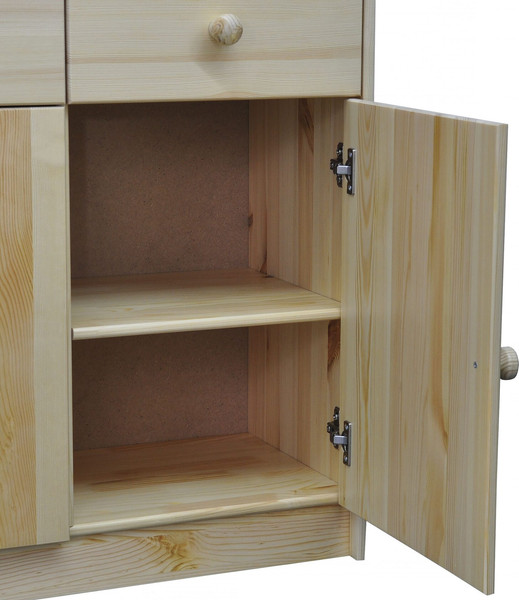 Изображение товара Тумба Dipriz Ром 3 дверки 3 ящика Д.10026.2 (лак)