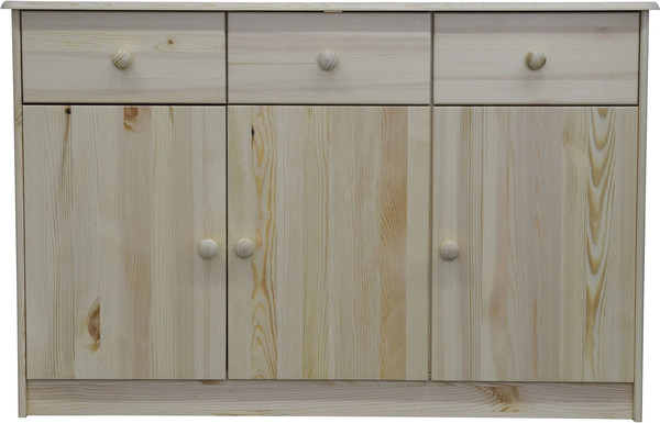 Изображение товара Тумба Dipriz Ром 3 дверки 3 ящика Д.10026.2 (лак)