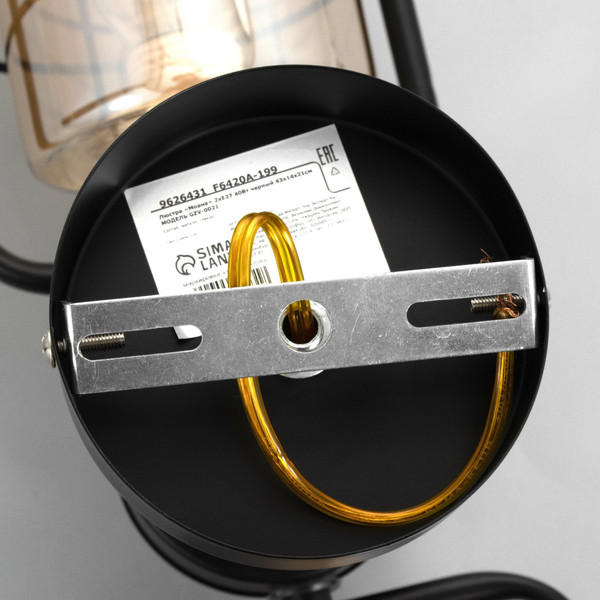 Изображение товара Потолочный светильник BayerLux Моана 9626431 (черный)