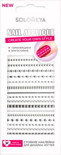 Изображение товара Наклейки для ногтей Solomeya Metallic style / 06-938