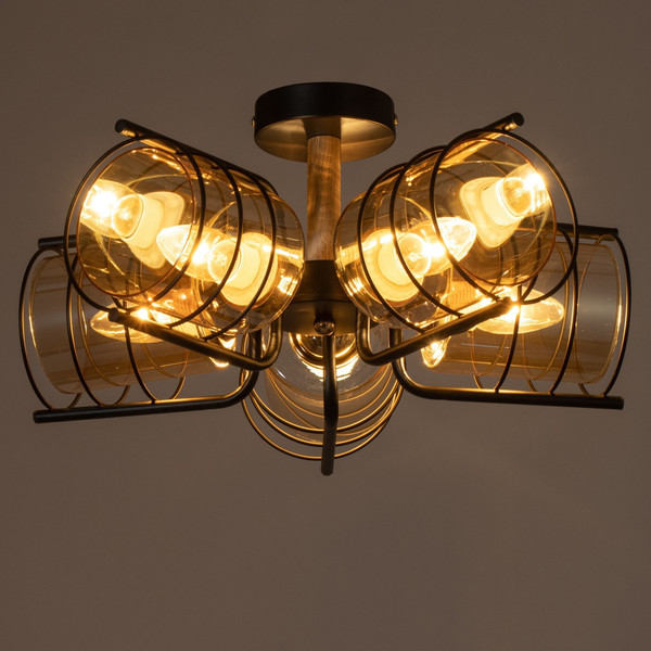 Изображение товара Люстра BayerLux Моана 9626433 (черный)