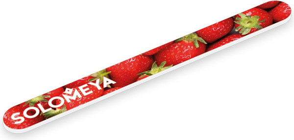 Изображение товара Пилка для ногтей Solomeya Strawberry smoothie Nail File 180/220 / 06-1154