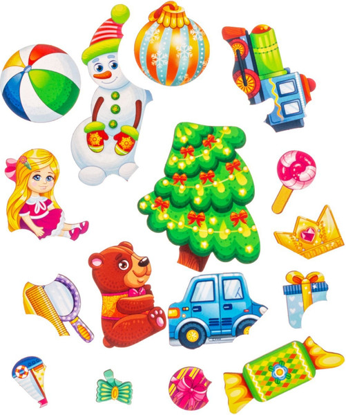 Изображение товара Развивающая игра WoodLand Toys Мешок с подарками. Пазл / 9293897