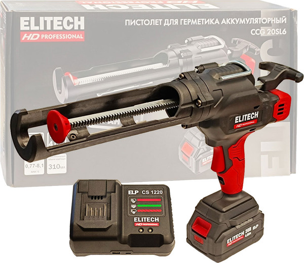 Изображение товара Пистолет для герметика Elitech CCG 20SL6 (205762)