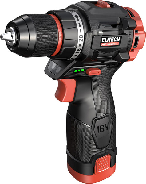 Изображение товара Аккумуляторная дрель-шуруповерт Elitech CD 16L2 (205715)
