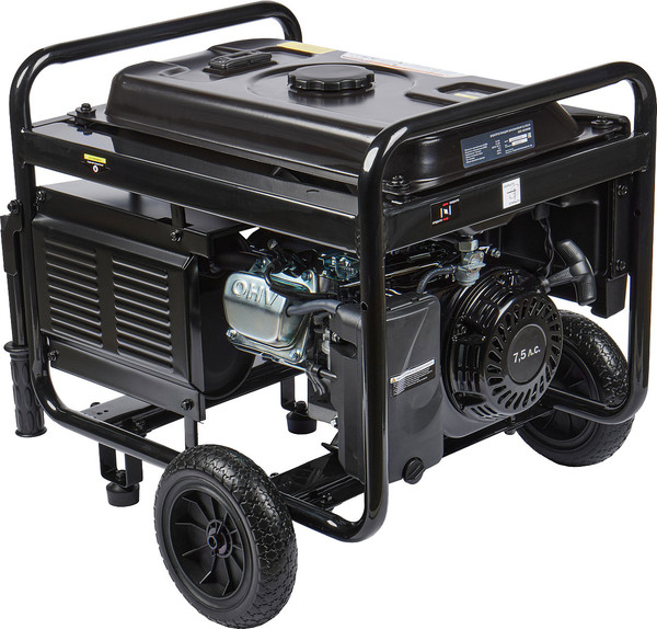Изображение товара Бензиновый генератор Elitech GES 4000RW (205548)