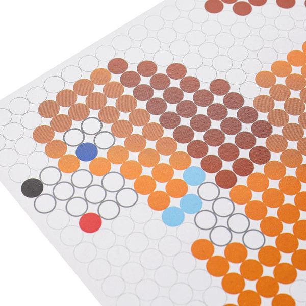 Изображение товара Развивающая игра MultiArt Термомозаика Собака / IB400-DOG