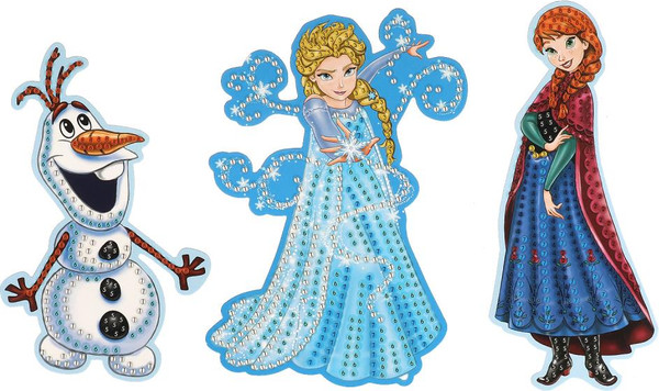 Изображение товара Набор алмазной вышивки MultiArt Снежная принцесса / AMF-113893