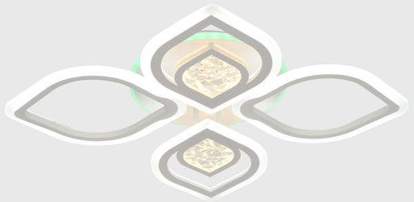 Изображение товара Потолочный светильник Mirastyle XL-20737/2+2+1 WT RGB