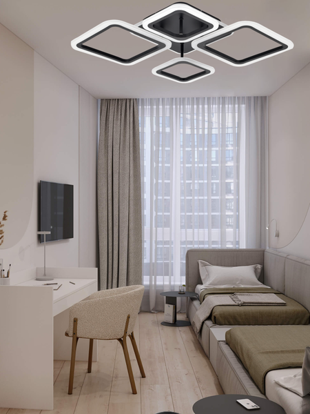 Изображение товара Потолочный светильник Mirastyle XL-52002/2+2+1 SBK ML