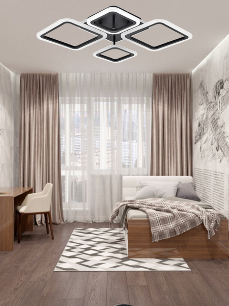 Изображение товара Потолочный светильник Mirastyle XL-52002/2+2+1 SBK ML