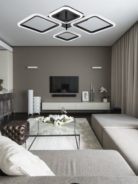 Изображение товара Потолочный светильник Mirastyle XL-52002/2+2+1 SBK ML