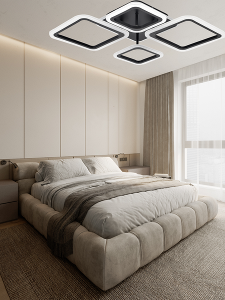 Изображение товара Потолочный светильник Mirastyle XL-52002/2+2+1 SBK ML