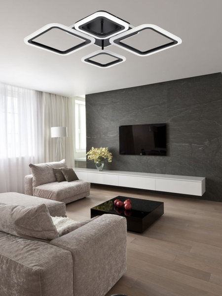 Изображение товара Потолочный светильник Mirastyle XL-52002/2+2+1 SBK ML